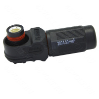 Flexcoils (SurLok) вилка черная 200A (Ф8-50mm2)